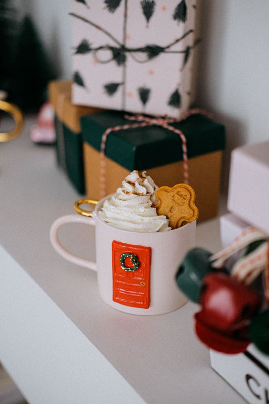 Ceramic Christmas Door