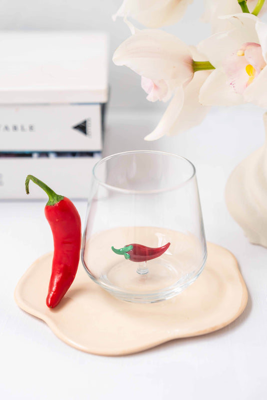 Chilli Pepper Glass