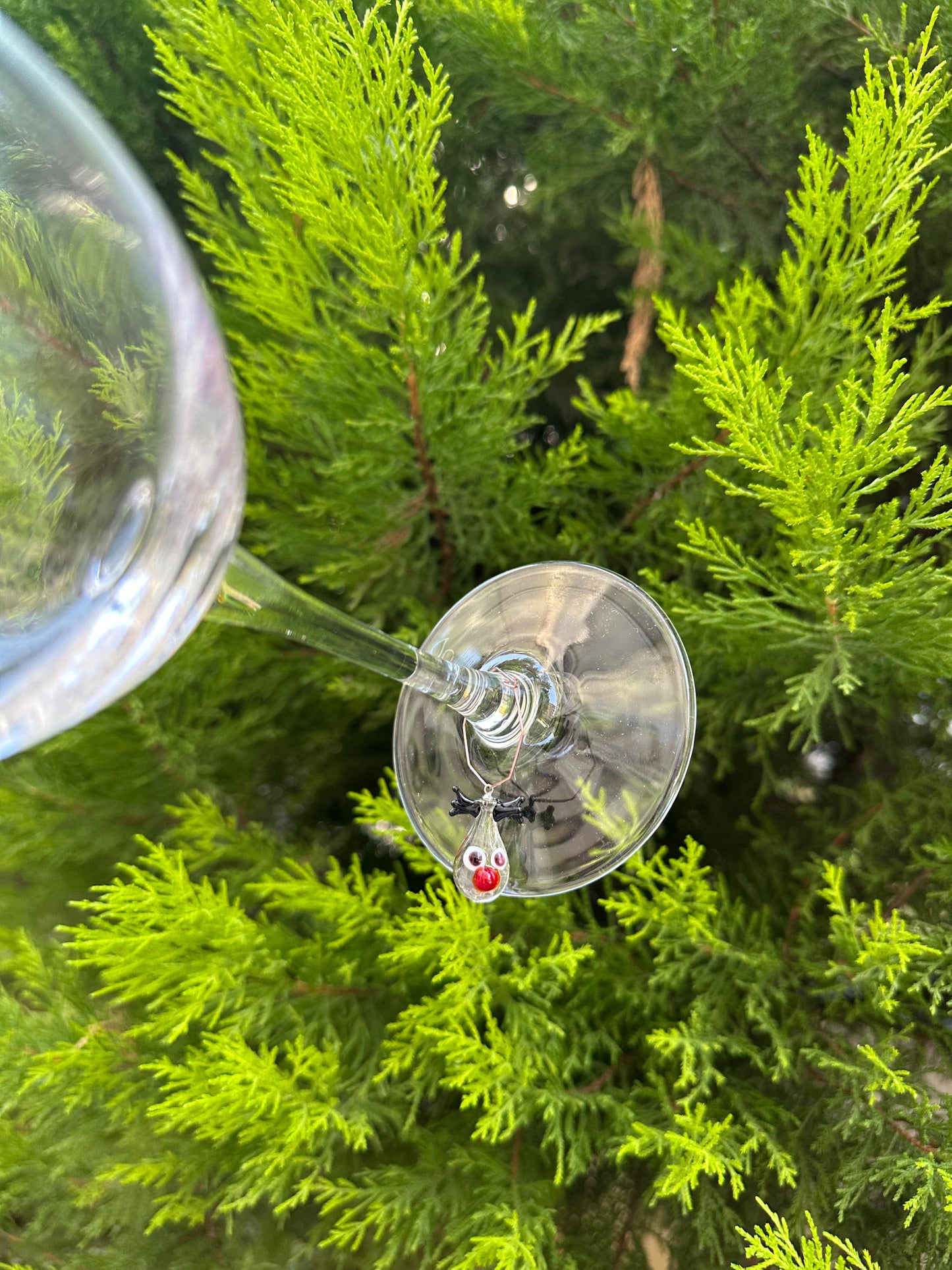 Christmas Wine Glass Marker Set of 5