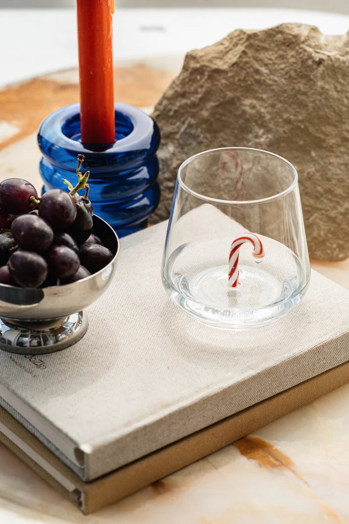 Candy Cane Glass