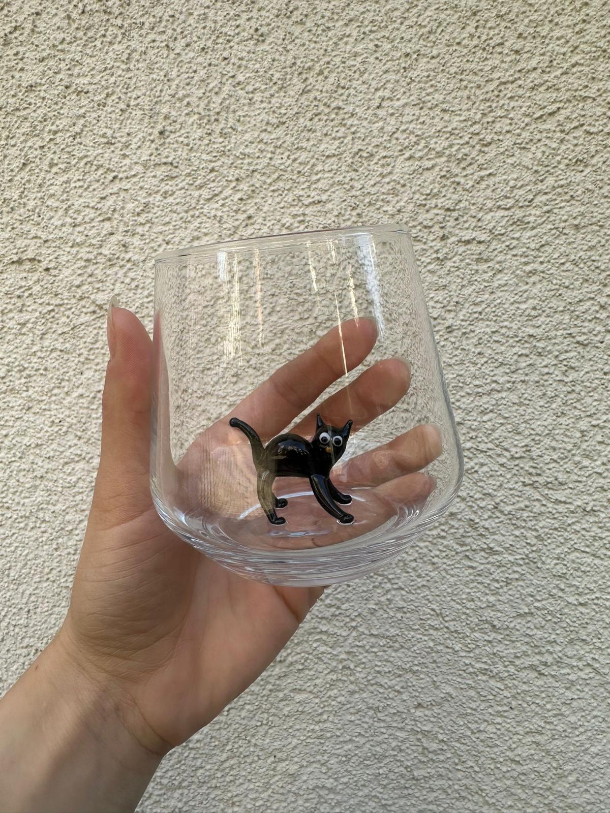 Cat Glass (New)
