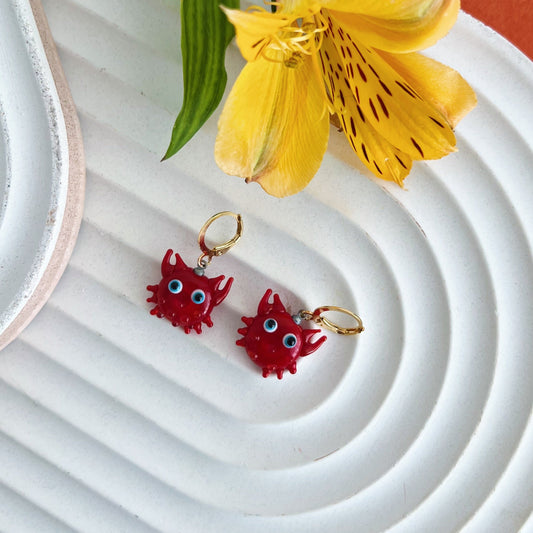 Crab Earrings