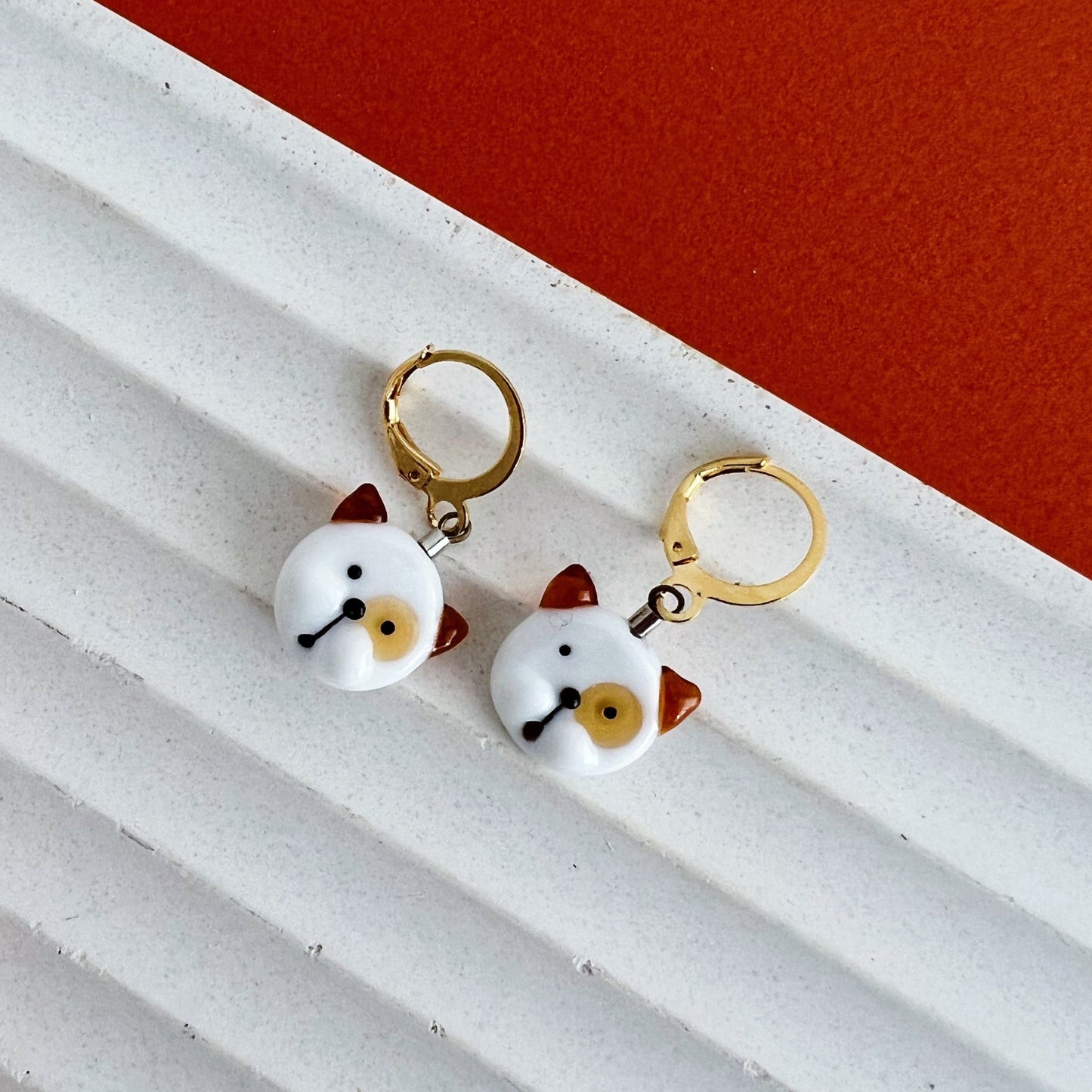Dog Earrings