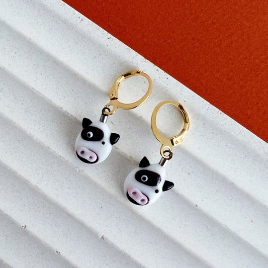 Cow Earrings