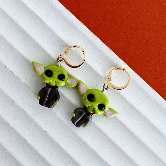 Yoda Earrings