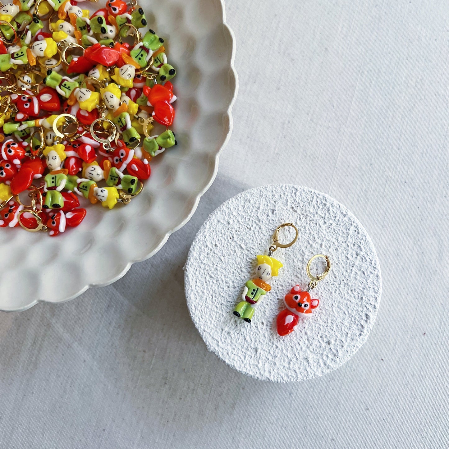 Little Prince & Fox Earrings