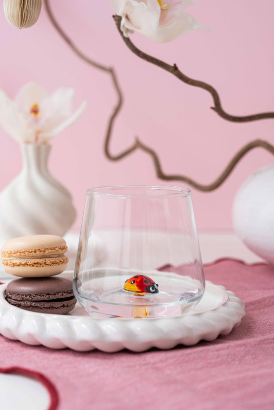 Ladybug Glass