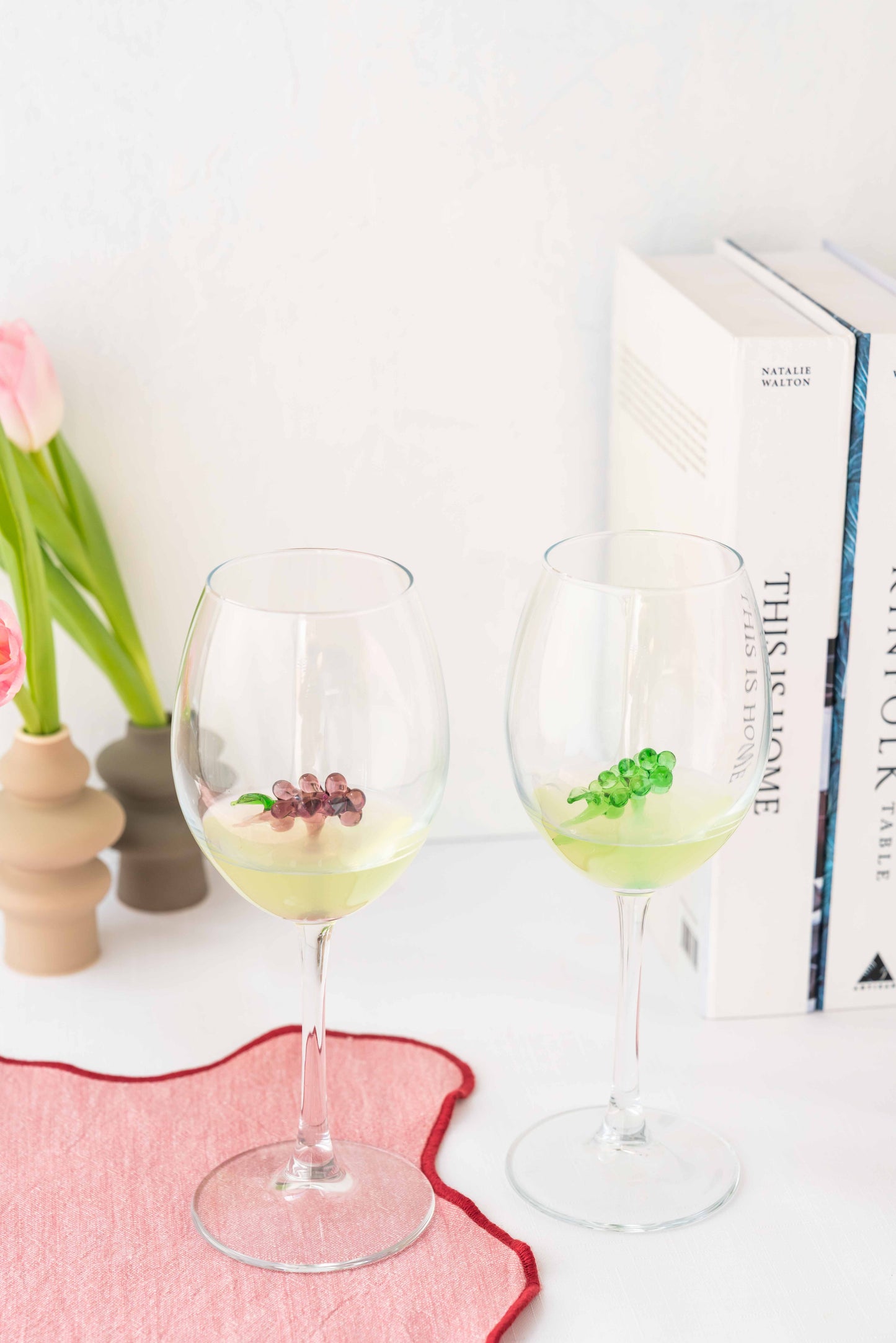 Wine Grape Glasses