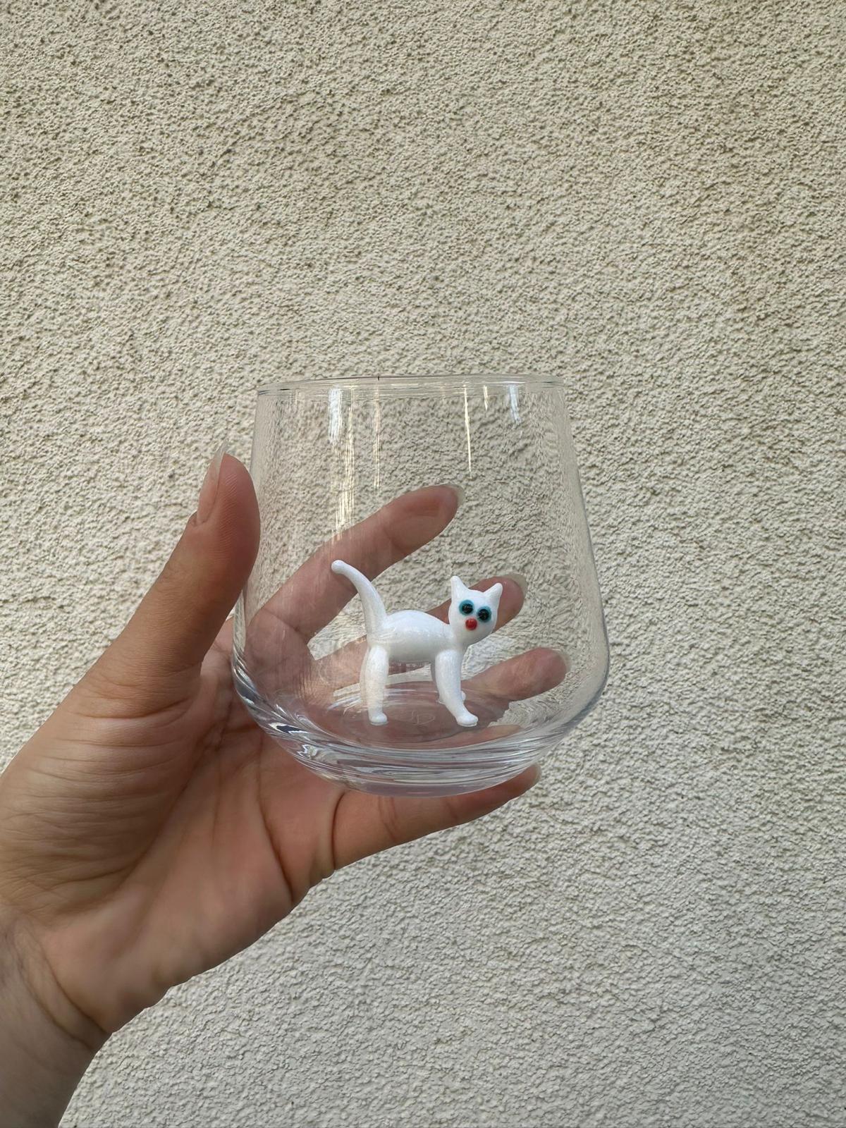 Cat Glass (New)