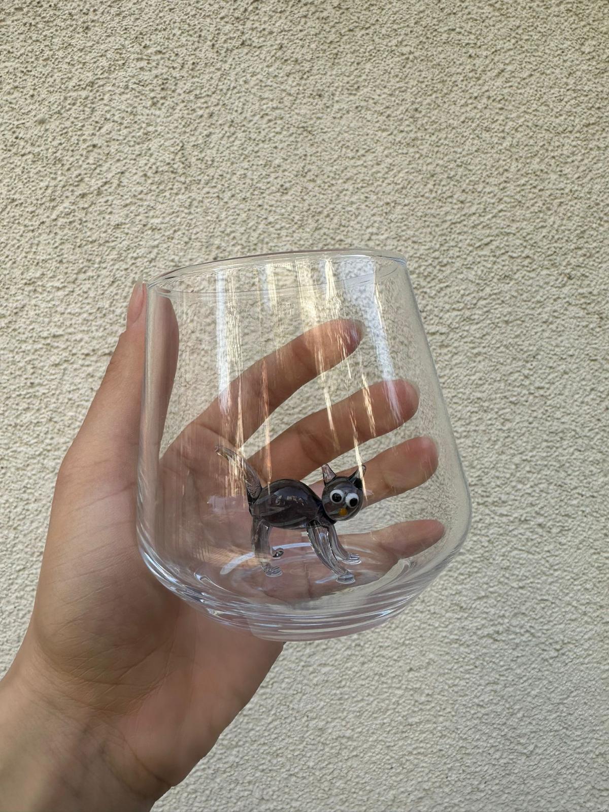 Cat Glass (New)