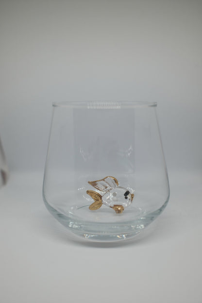 Golden Fish Glass