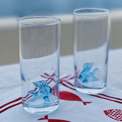 Fish Long Glass