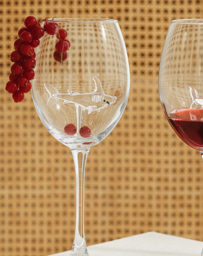 Wine Glasses Sharks